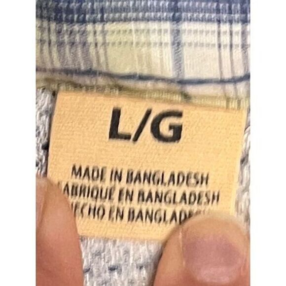 Redhead plaid, casual, short sleeve button down  shirt size Large - Picture 6 of 9